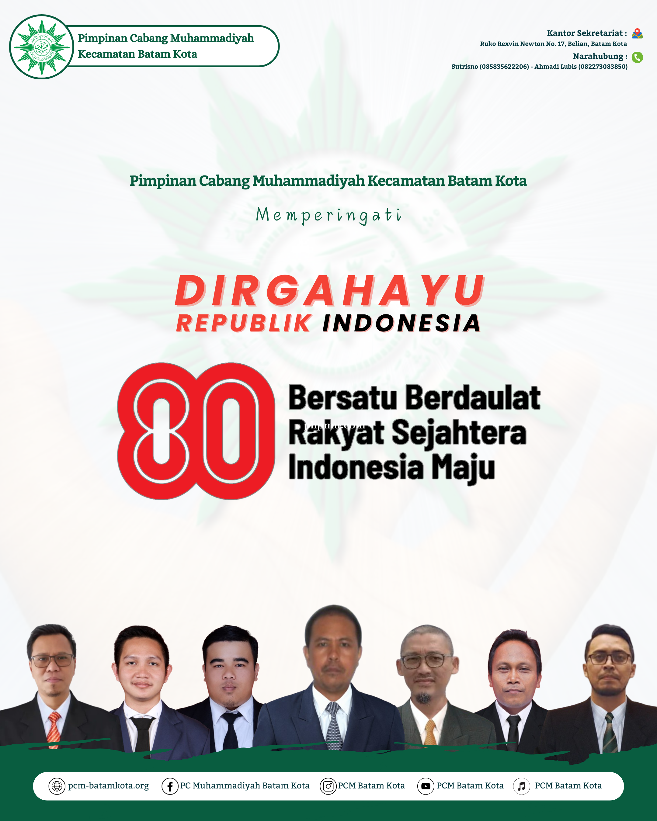 Peringatan Dirgahayu HUT RI Ke 80 Tahun